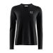 Brockton Crew Neck Dame BLACK