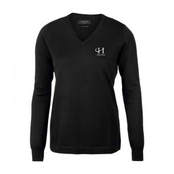 Ashbury v-hals Svart Dame