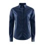 Plainton Non-Iron Shirt Dame Tailored Fit NAVY
